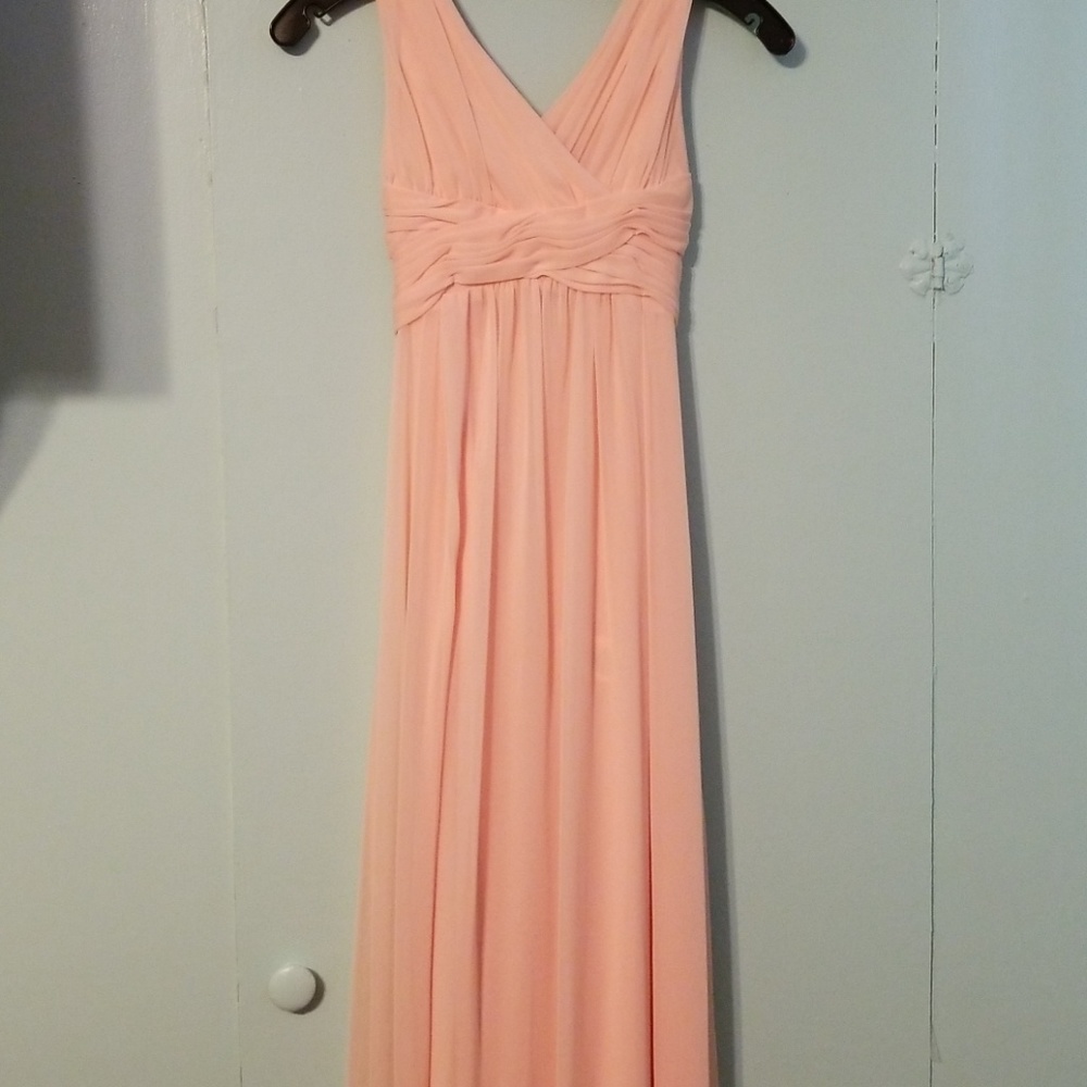 A kids formal or made of honor dress